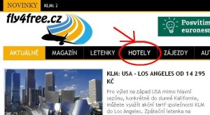 Návod pro rezervaci na Booking.com 1/7