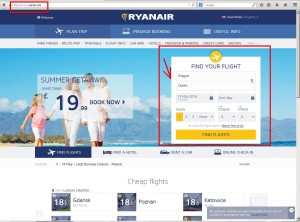 ryanair návod na rezervaci 1