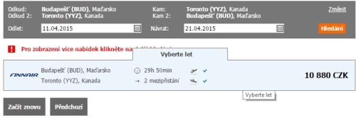 letenky do kanady
