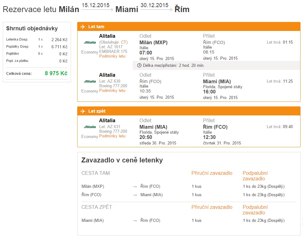 Miami z Itálie