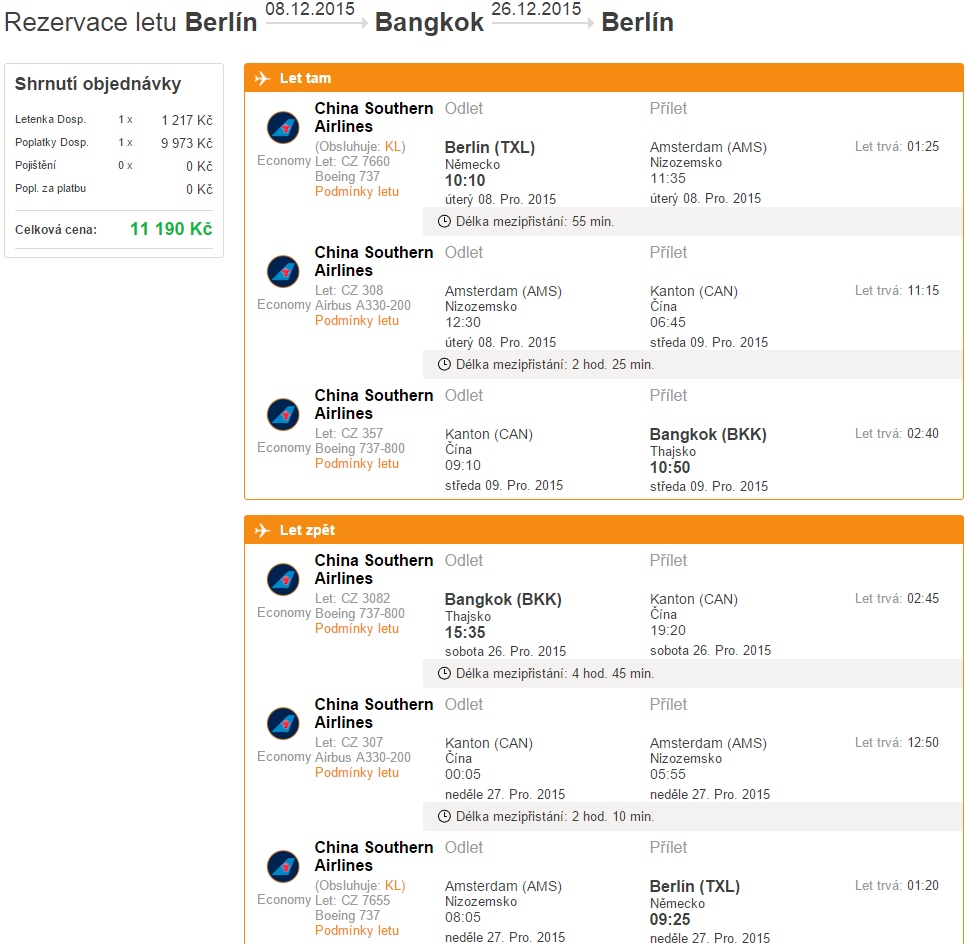 berlín - bangkok
