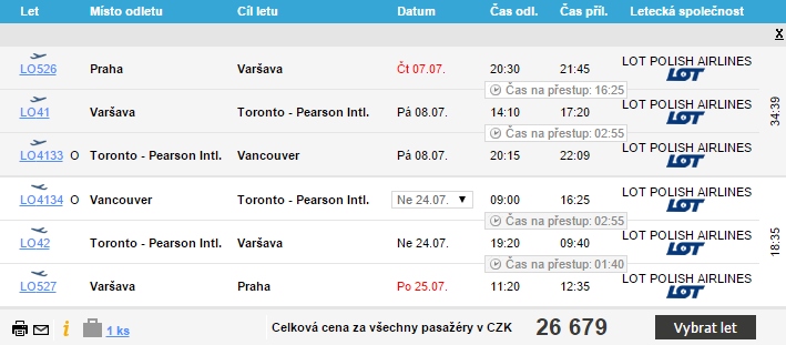 kanada z prahy