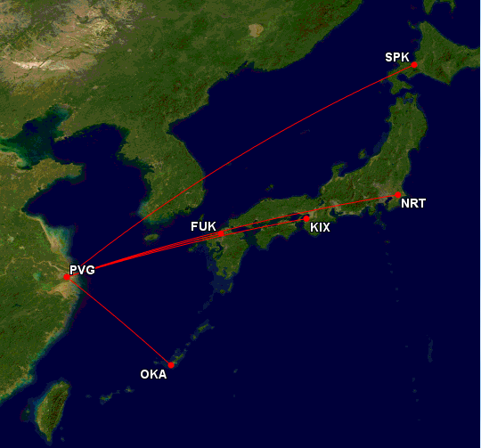 Mapa japonsko
